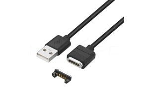 HytePro 4 Pin Magnetic Connector with Charging and Data Sync for Consumer Electronics & Industrial Devices M512