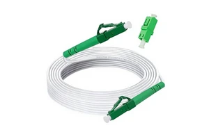 Fiber Optic Extension Cable LC/APC Connectors High Speed Durable Flexible Compatible Free Adapter Telecom Vodafone 1&1 M-net