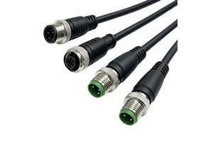 Stable Shielded Ethernet RJ45 Adapter Cable Connector Waterproof for Hydroelectric Dam Sensors