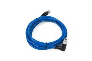 M12 Angled to RJ45 Connector EtherCat Cable 8 Pin A-Coded Industrial Camera Ethernet Cable