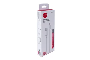 Wholesale Custom Offset Printing Mobile Fast Charging Data Usb Cable Box with Hanger White Color Cable Electronic Packaging Box