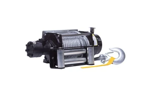 Custom Logo High Efficiency 12V Electric Winch Steel 1-20Ton 100m Lifting Height for High Building Pipeline Installation