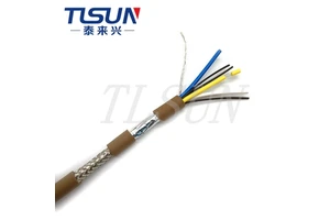 Bus Cable 3X20AWG Communication Signal Cable Brown Sheath 110 Ohm Shielded Wire CE Certification