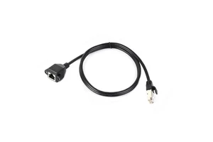 RJ45 Ethernet Extension Cable,Nickel-plated Iron Shell Protection,Providing Effective Interference Shielding,Flexible PVC Jacket