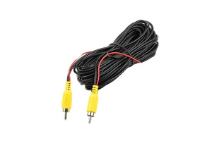 Customizable Coaxial Car Camera with Trigger Control RCA Male Connector PVC Jacket Reversing Video AV Extension Cable