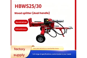 Electric Hydraulic Firewood Splitter 15-30T Full-Automatic Jack Type Wood Splitting Machine High-Powered Household Farm Rural CE
