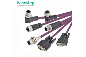 Factory Direct M12 5 Pin DeviceNet CANopen Bus Cable IP68 PUR Purple Shielded Cord CE Certified Custom Length