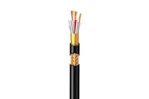 RVVP Shielded Control Cable 300/300V Multi-Core Stranded PVC EMI Protection Oxygen-free Copper IP68 for Industrial Automation