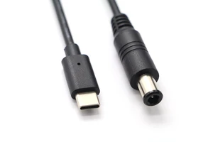 OEM/ODM 5V 9V 12V 15V 20V PD Charging Type C to DC 5.5*2.5mm Cable DC5521 DC4017 DC35135 DC7909 3A E-marker Trigger Cable