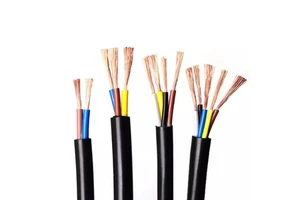 300/500V Flexible RVV/H05VV-F Multi-core Copper Electrical Cable Wire PVC Insulated Flexible Control Cable for Industrial Use