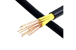 Insulated Flat PVC Power Cables Flexible Multi-core Control Cable