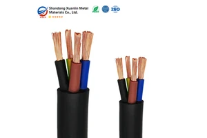 3x10mm 3x25mm 3x16mm Waterproof Rubber Power Cable For Water Pump