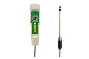 High Accuracy Digital Soil Conductivity EC/TDS/CF Tester Meter Waterproof Cable Probe for Hydroponic Agriculture