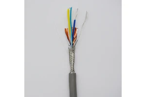 RS485 Modbus Cable 22AWG 1-Pair Shielded Twisted Pair 120 Ohm for Industrial Data Communication