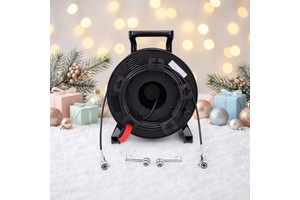 Field Optical Cable With LC Connectors Optical Fiber Cable For Field Operation Fiber Optic Cable Spool Price Plastic Empty