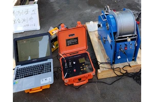 Temperature Borehole Logger With 1core Winch Cable Water Well Logging Tool up to 1000m Depth