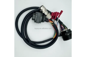 Four-axis Power Cable 22 Pin Servo Cable CNC Machine Equipment Electrical Wire 0.5m PVC Insulated Flexible Cable