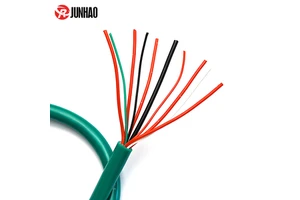 10 Cores Control Cable Heat Resistant Silicone Insulated Cable Multicore Silicone Coated Cable