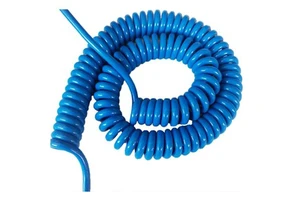 Electrical Flexible Copper Cable 2 3 4 5 6 Core PVC PU PUR Electrical Retractable Spiral Cable Wire Spiral Power Cable