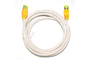 RJ45 Cat6 Lan Cable Indoor FTP/UTP Ethernet Network Patch Extension Cord 4-Pair 24AWG Bare Copper Conductor PVC/LSZH Jacket USA