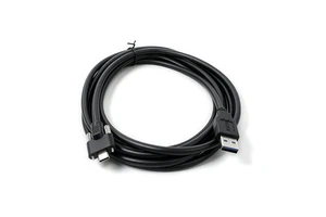 Factory OEM Screw Lock USB3.0 Type C Cable Lockable USB a Male to USB-C Male Data Transfer Wire for Industrial Machine Camera