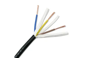 Flexible Multi-conductor Cable Wire RVV 300V 500V 2-core 1 1.5 2.5mm² Copper Core PVC Insulated Power Cable For LED Lighting