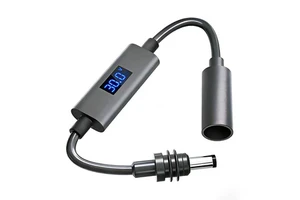 12V 24V DC 5521 Power Cable With Voltmeter For Starlink Mini DC 5.5 X 2.1mm Male To Female Extension Cord