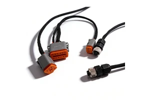 DT60 Plug Wiring Harness Controller Internal Cable Assembly TE Equipment Internal Transmission Bumper Parking Sensor
