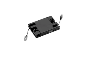 8P8C Retractable Ethernet CAT5e Slim Cable 2m Black Bare Copper Conductor RoHS Compliant RJ45/RJ12 Connectors 1 Year Warranty