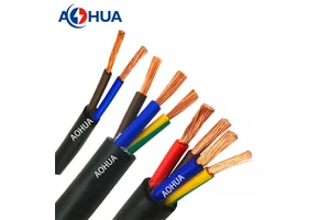 Factory Price PVC Insulated Copper Cable 2 3 4core 25mm/35mm Flexible Construction Sheathed Stranded Conductor Electrical Wires