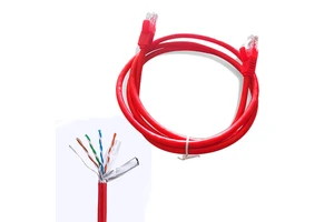 Industrial Cat6 Shielded Ethernet Patch Cable for Factory Automation and Smart Manufacturing Networks