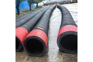 Industrial Agricultural Irrigation Dredging Engineering Large Diameter Flange Suction Discharge Flexible Rubber Hose