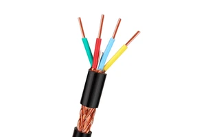 High Quality KVVP Shielded Control Cable Copper Core Multi Core Pvc Insulated Flexible signal Cable for Industrial Automation