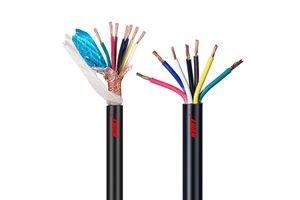Flexible Control Cable 2 4 6 8 10 Core LIYCY 300/300V PVC Insulated Multi Core Data Shielded Cable