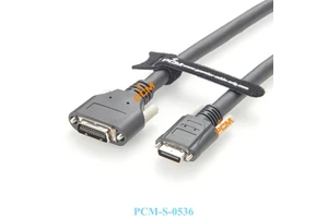 PoCL Camera Link MDR26 to SDR26 Male Drag Chain Cable Assembly for Machine Vision Frame Grabber Receiver Card AVT Dalsa CCD