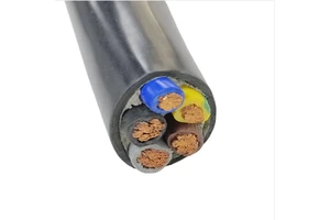 3x25m㎡ +2x16m㎡ Flexible Cable Flexible PVC Insulated Control Cable Custom Multi-core Flexible Rubber Cable Pvc/Tpe/Pur Cable