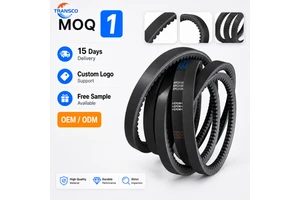 OEM Cogged V-Belt Automotive Raw Edge EPDM Rubber Power Transmission Belt 13A 17A 22A AV10 AV13 AV17