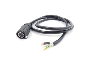 Hydro Power Cable 1.5M 380V Industrial Power Cord CE Certified 1 Year Warranty Asicbiz PVC & Aluminum Customizable in Stock