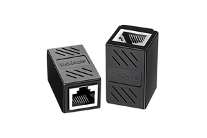 Ethernet Cable Extender Adapter RJ45 Coupler Connector for Cat7 Cat6 Cat5 Cat5e
