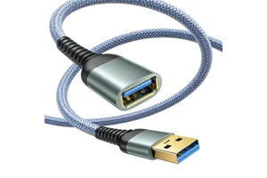 USB 3.0 Extension Cable USB Male to Female Extension Cable 3.2 5Gbps High Speed Factory Custom Braided Extension Cord 1m 2m 3m