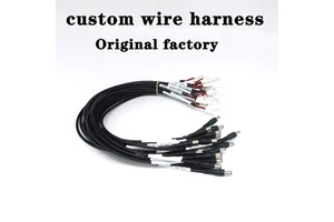 Professional Customized PBT Insulated Bare Copper Wires & Cables New High Flex Life IP66 Rated Wire Assembly for Industrial Use