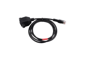 30CM RJ45 Ethernet LAN Extension Cable 8P8C Male to Female Screw Panel Mount Communication Cables for Network Enhancement