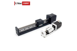 UMOT 30mm Width Mini Nema 11 Linear Motor Actuator Miniature Linear Guide Rail For Flatbed Printer LED