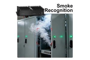 Wifi Smart Smoke Co Detector Kitchen Shop Fire Alarm Sensor Alarm System Network Video Recorder Security CCTV Network Camera