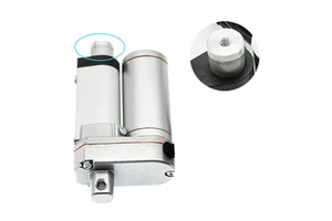 Customized 50mm Stroke Linear Actuator 1500N IP65 Waterproof Brush Motor Permanent Magnet Construction For Smart Applications