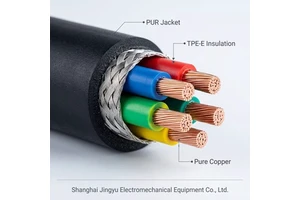 TPE-E Insulation, PUR Sheath, Ultra-high Resistance, Linear Motor Cable, Robot Cable, Multi-core Optional, Price Negotiable