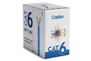 305 Meter High-Speed UTP Copper Cat6 Cable for 10 Gigabit Networks and Extended 100m Internet Connections