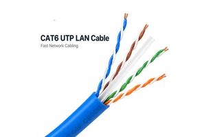 Cat6 UTP Ethernet Cable 23AWG Pure Copper LAN Network Cable for Office CCTV and Data Cabling