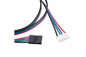 1M DuPont 2-Phase 4-Lead Stepper Motor Cable PVC Insulated Motor Connector for Home Appliance Applications