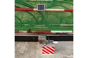 Real Time Two-dimensional Array Laser Monitoring High Accuracy 0.5mm Displacement Settlement Slopes Such Mountains Slopes